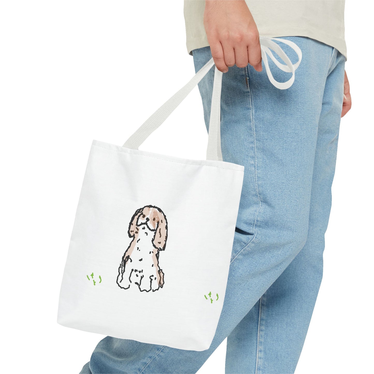 Elegant Tote Bag, Simple Design,Elegant Design Shopping Bag with Handles