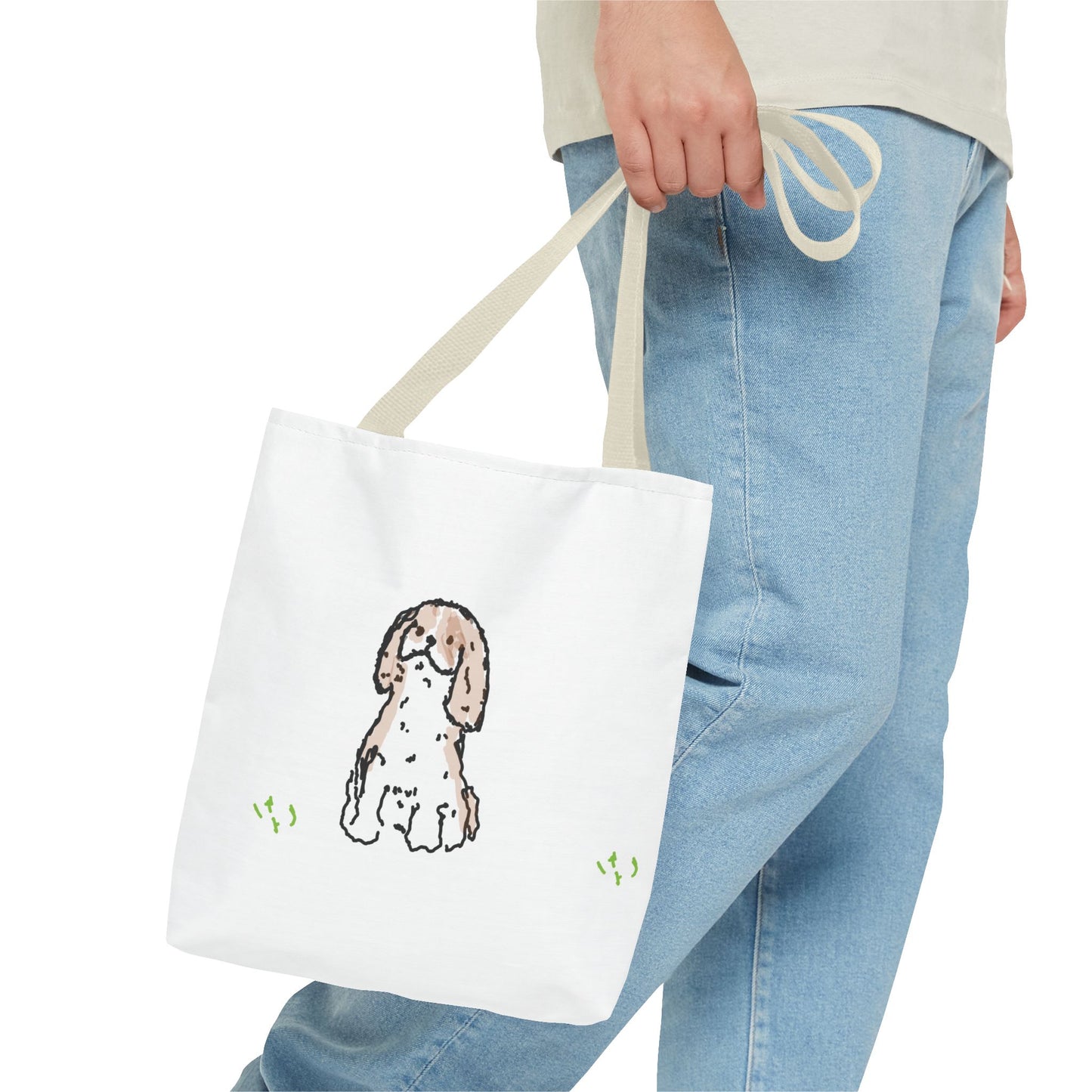 Elegant Tote Bag, Simple Design,Elegant Design Shopping Bag with Handles