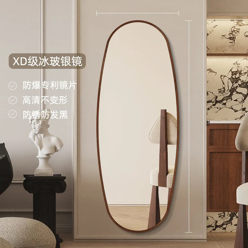 Makeup Mirror Wooden Frame