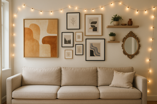 How to Decorate a Wall Above a Sofa: Stylish Ideas