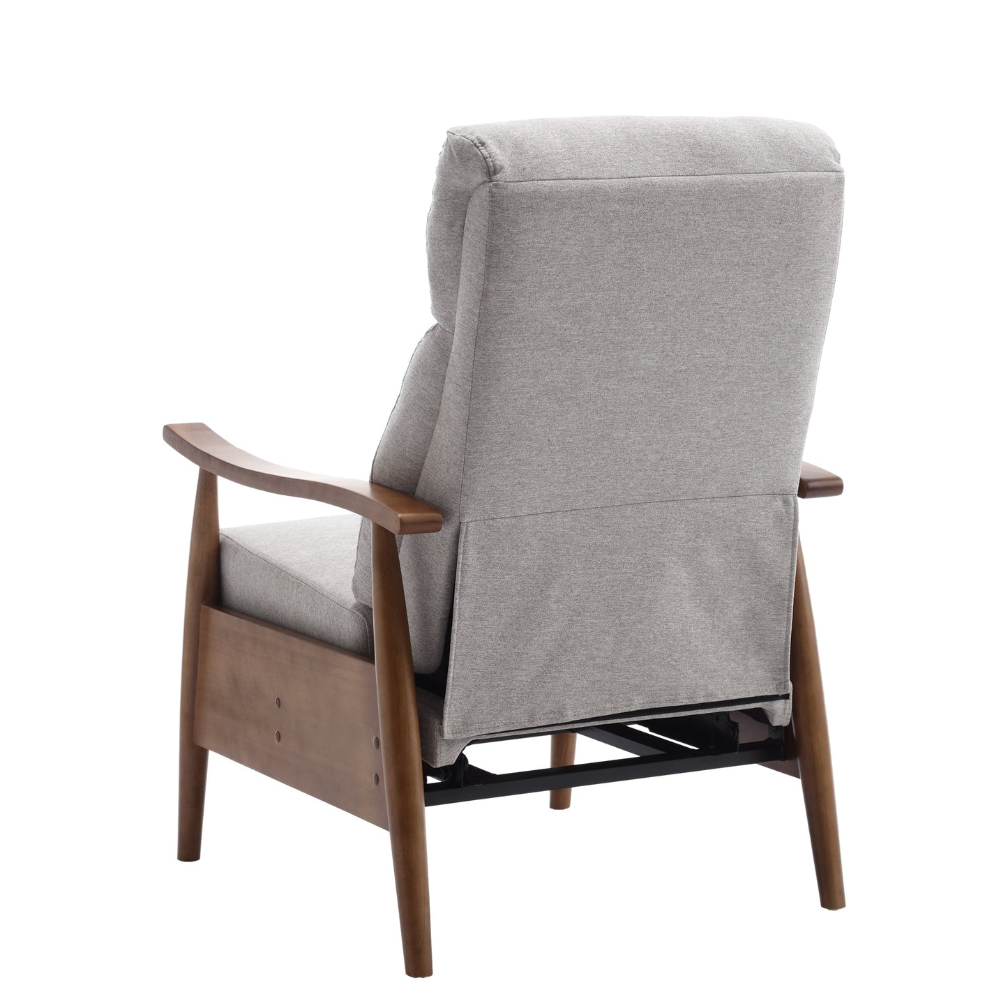 Wood Frame Armchair,  Modern Accent Chair Lounge Chair for Living Room