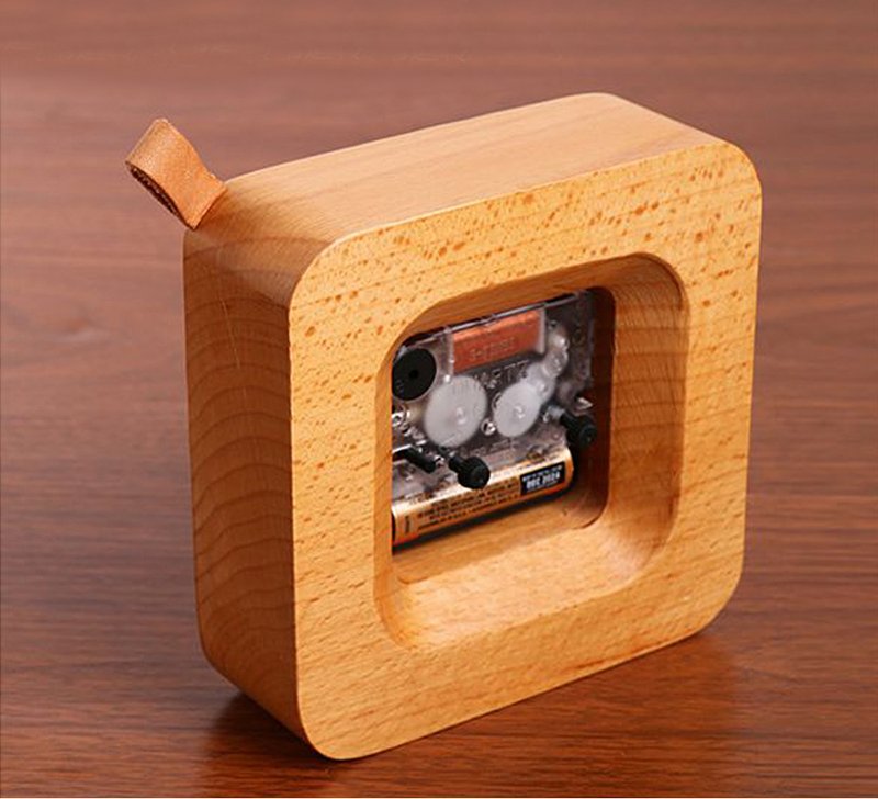 Wood Alarm Clock