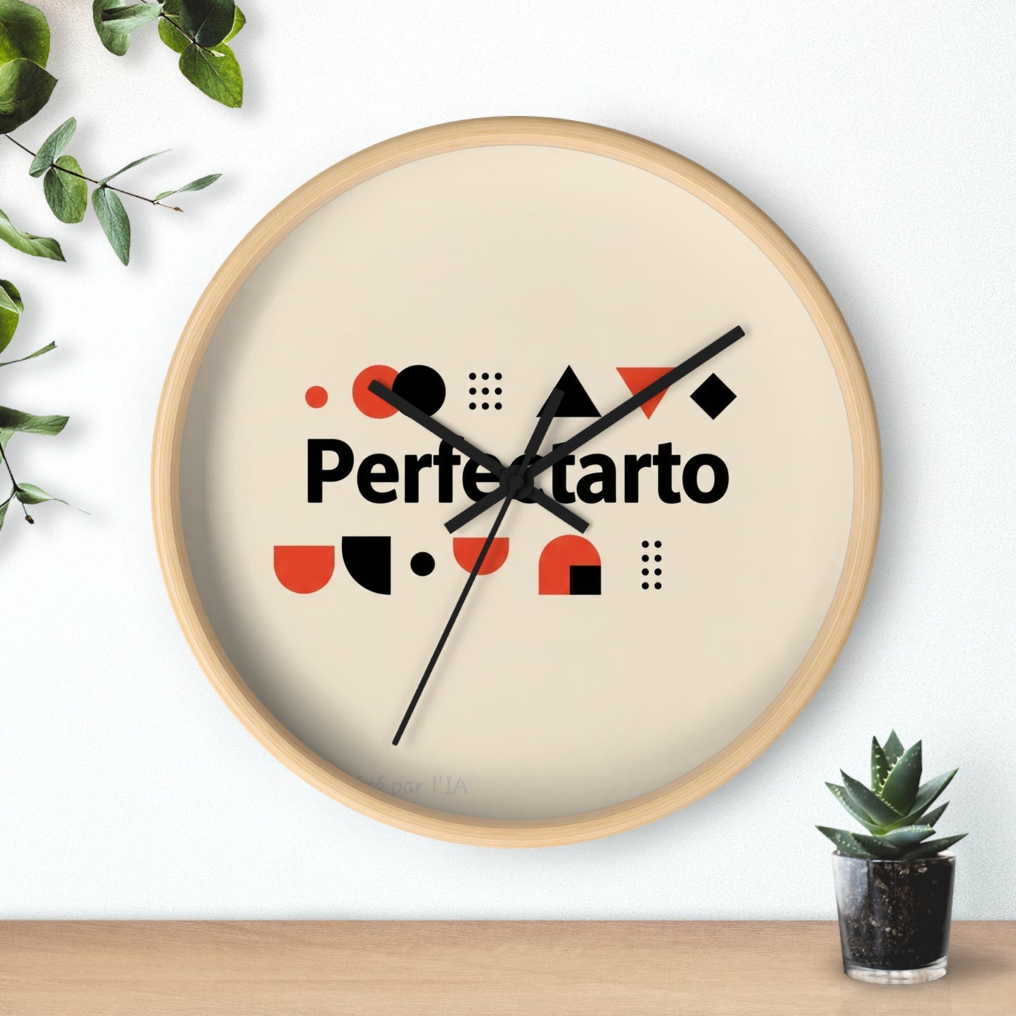 modern wall clock