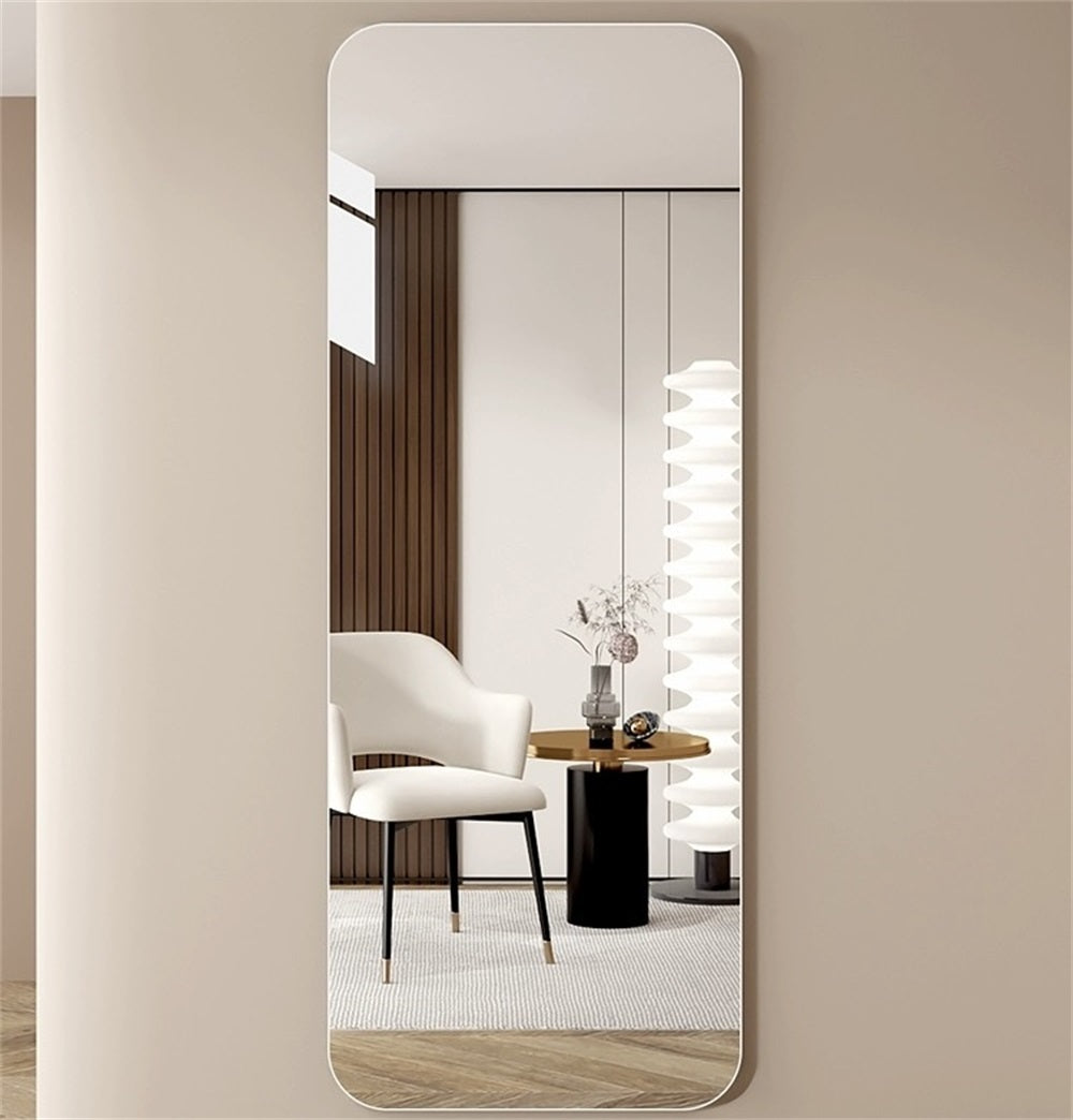 65x24 Full Body Round Corner Mirror - Perfectarto