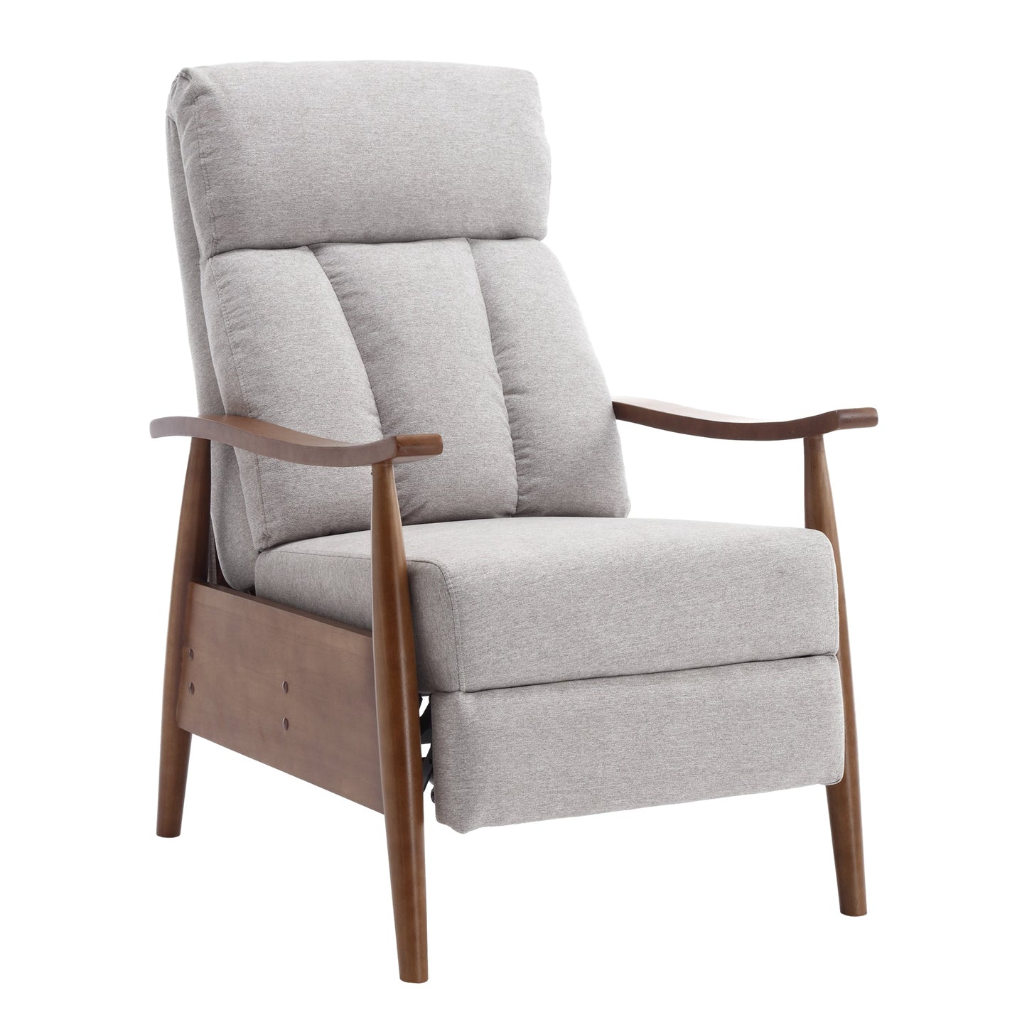 Wood Frame Armchair,  Modern Accent Chair Lounge Chair for Living Room