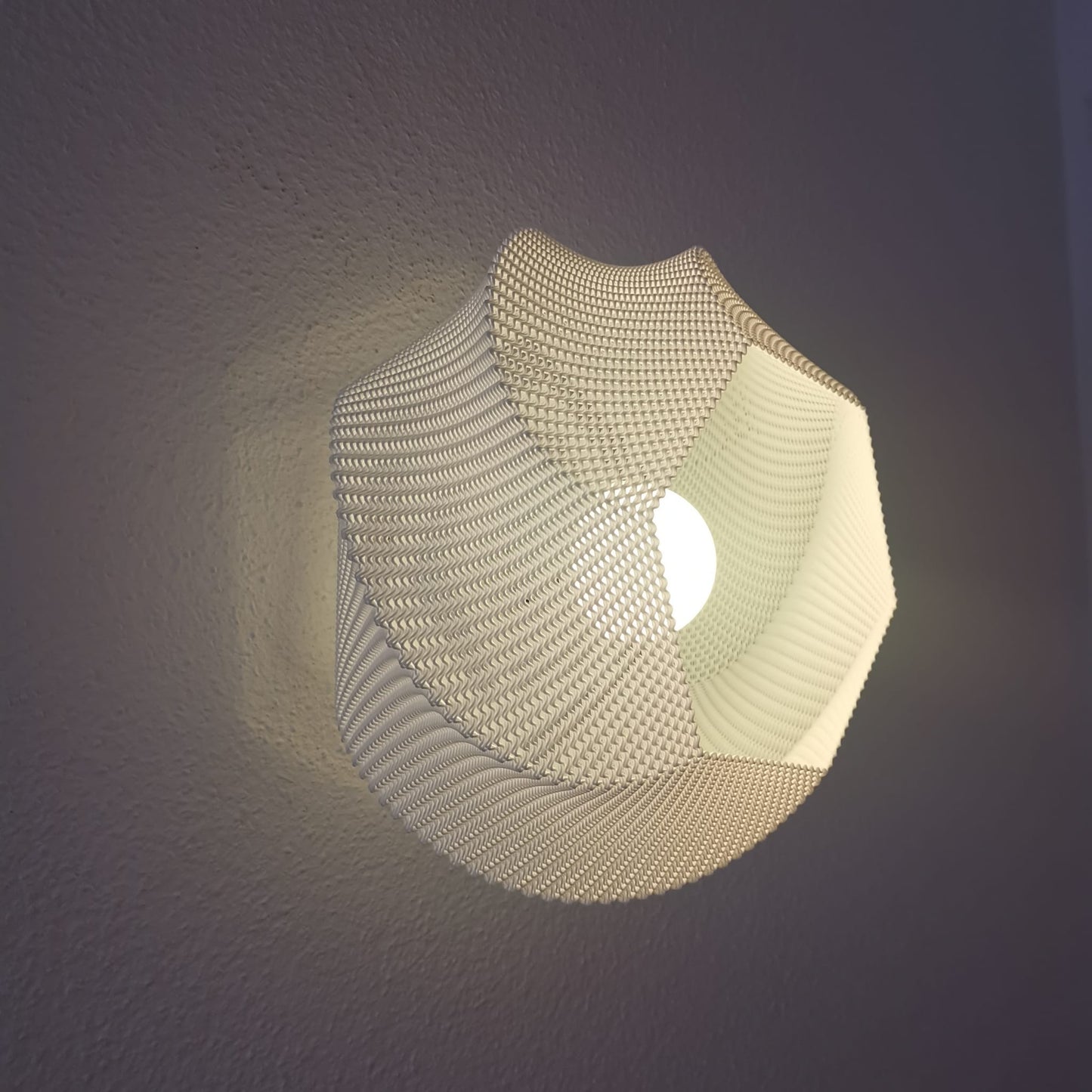 Lotus Halo wall lamp.