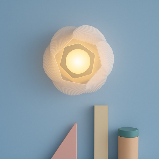 Lotus Halo wall lamp.
