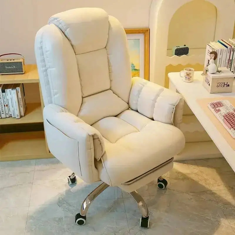 Computer Chair, Comfortable, Home, Backrest, Sofa Rotating, Liftable, E-sports Live Stream Lazy
