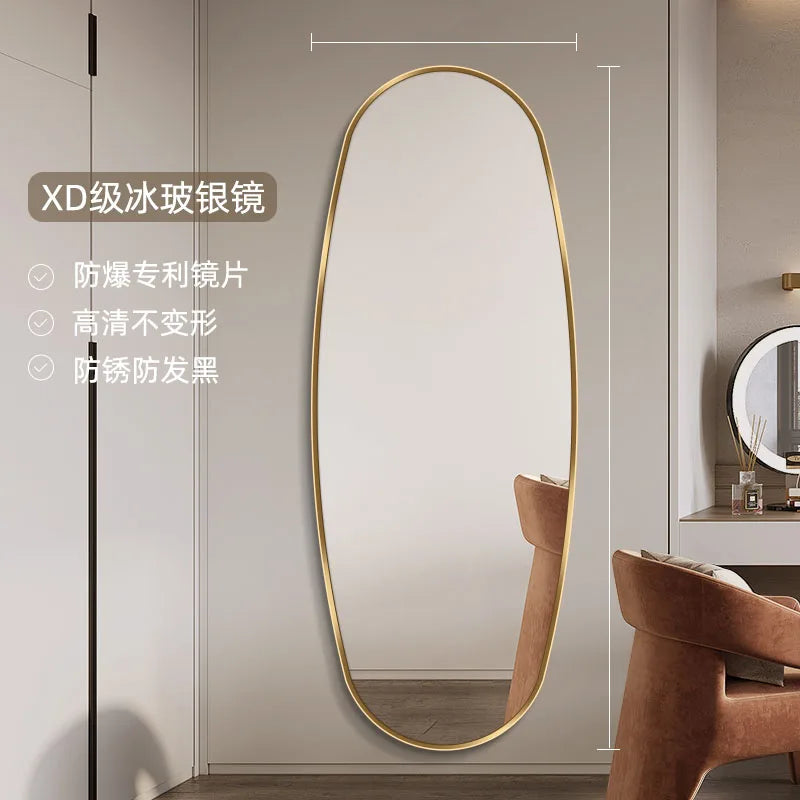 Makeup Mirror Wooden Frame