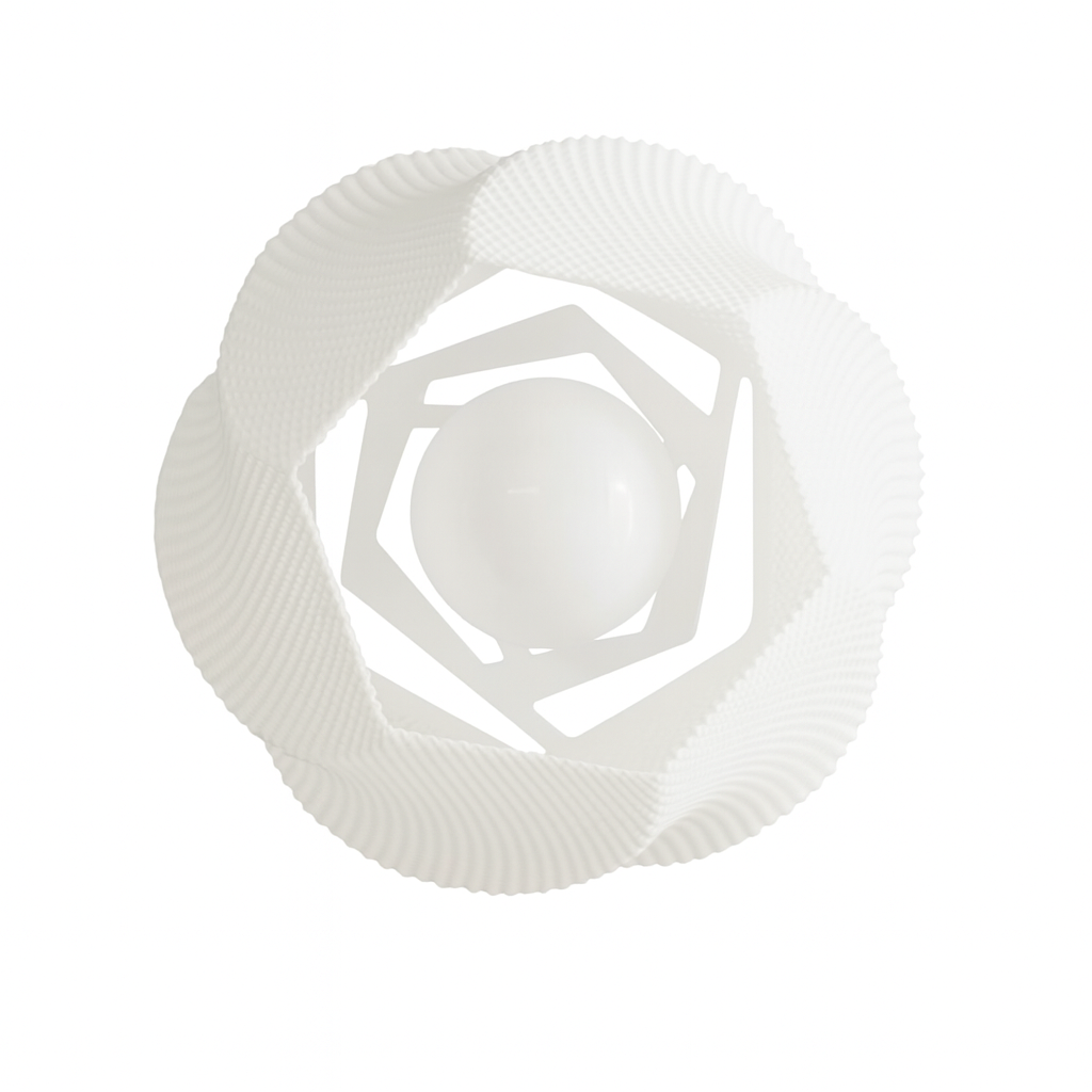 Lotus Halo wall lamp.