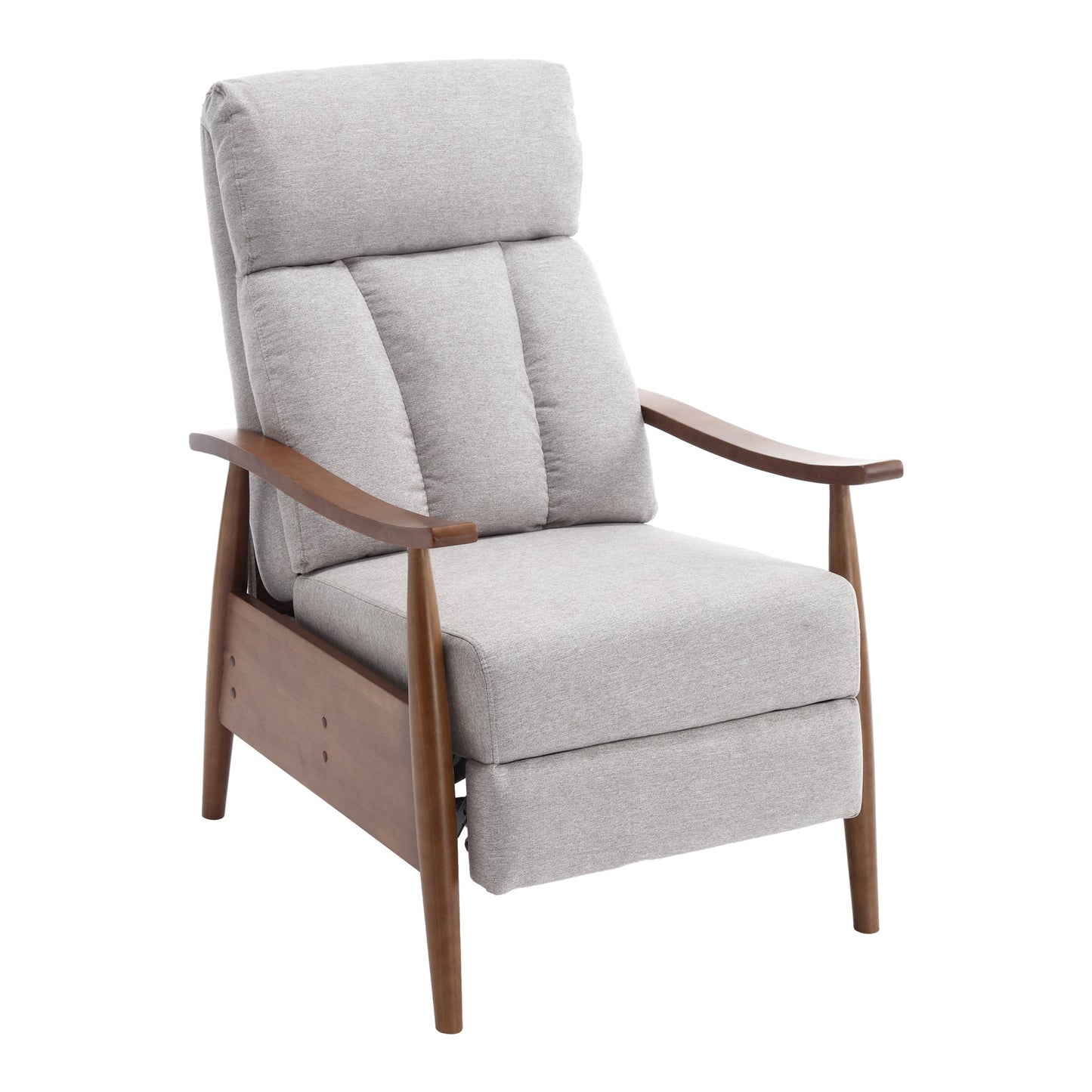 Wood Frame Armchair,  Modern Accent Chair Lounge Chair for Living Room
