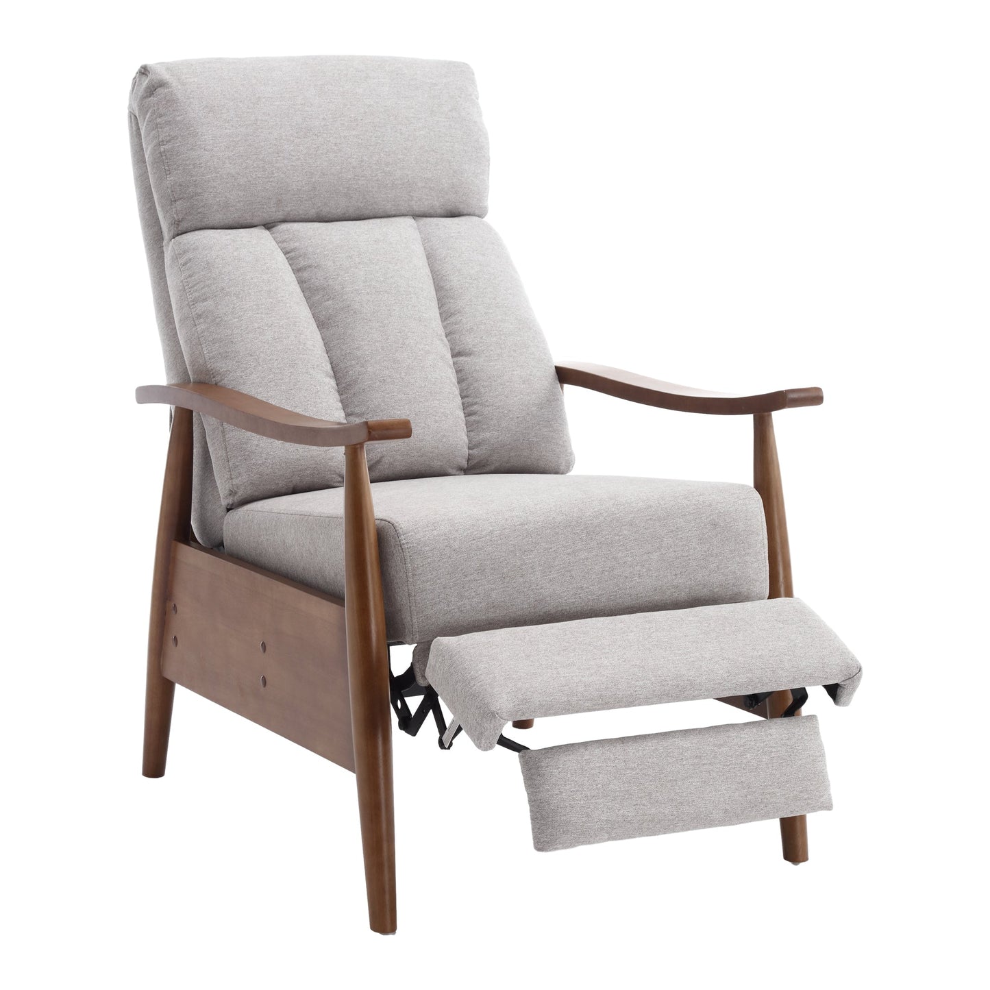 Wood Frame Armchair,  Modern Accent Chair Lounge Chair for Living Room