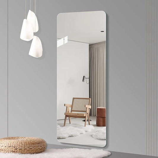65x24 Full Body Round Corner Mirror - Perfectarto
