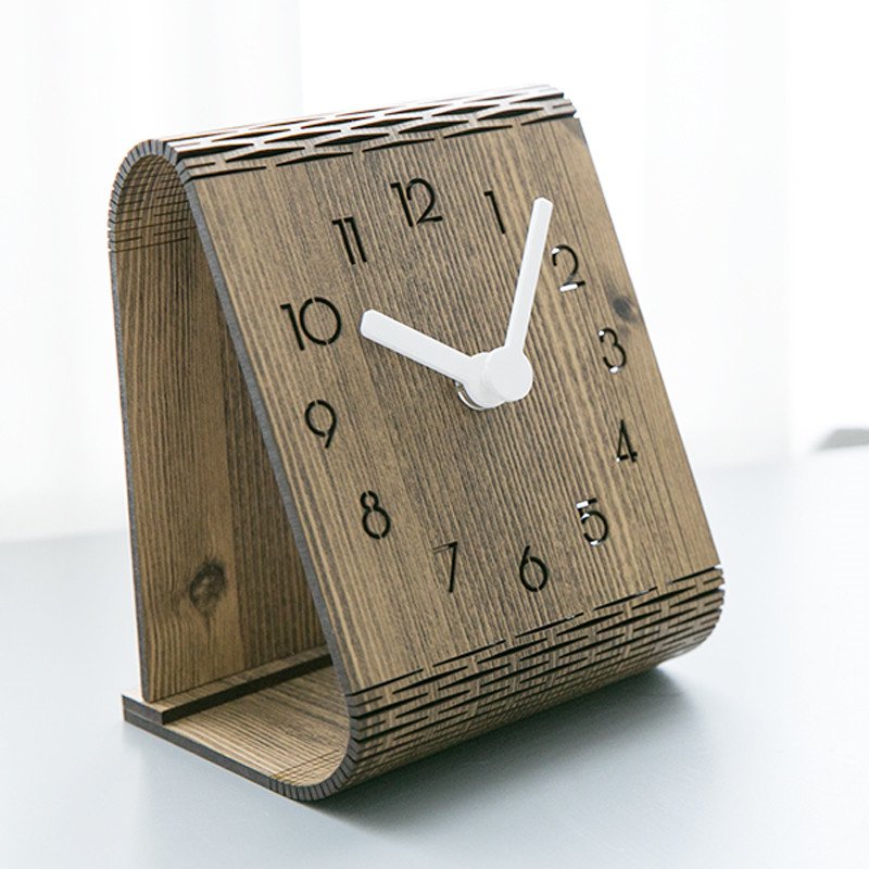 Bent Wood Clock I - Perfectarto