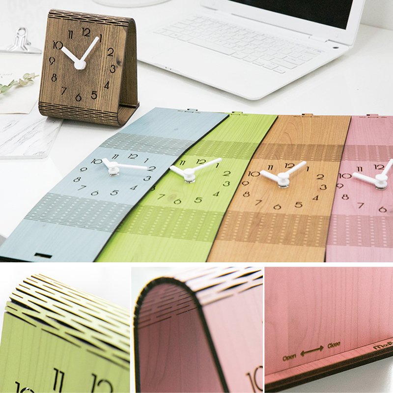 Bent Wood Clock I - Perfectarto