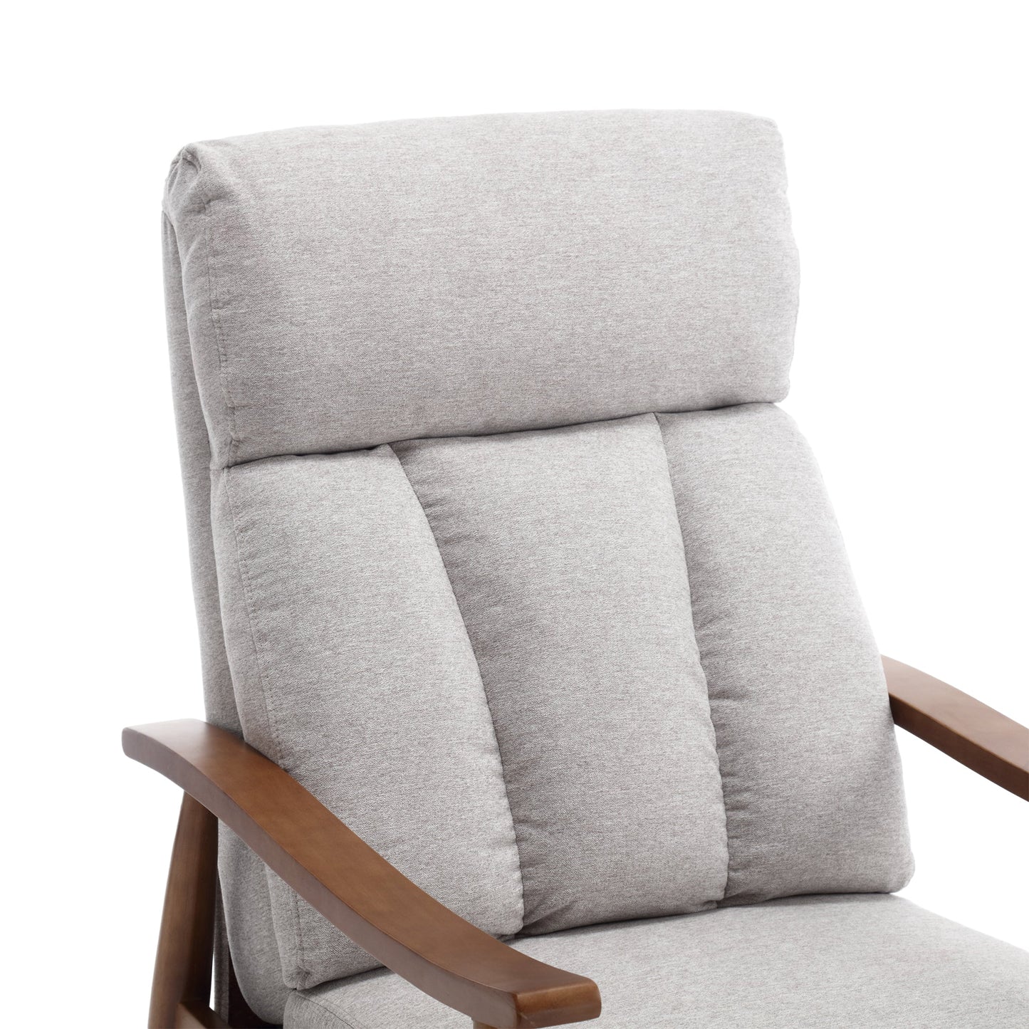 Wood Frame Armchair,  Modern Accent Chair Lounge Chair for Living Room