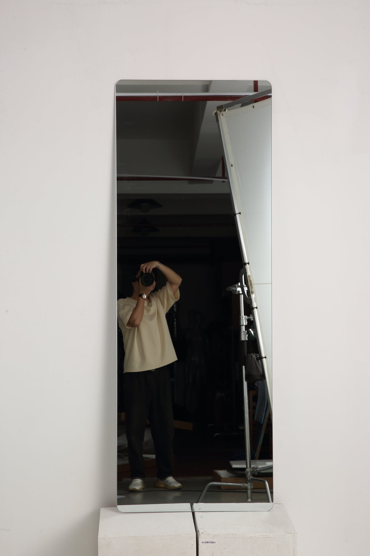 65x24 Full Body Round Corner Mirror - Perfectarto